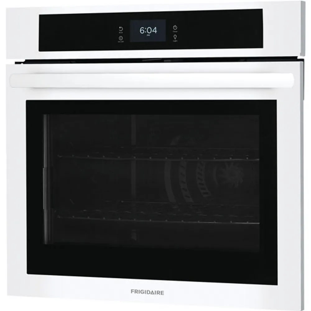 Frigidaire 30" 5.3 Cu. Ft. Combination Self-Clean Electric Wall Oven (FCWS3027AW) - White