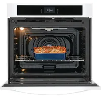 Frigidaire 30" 5.3 Cu. Ft. Combination Self-Clean Electric Wall Oven (FCWS3027AW) - White