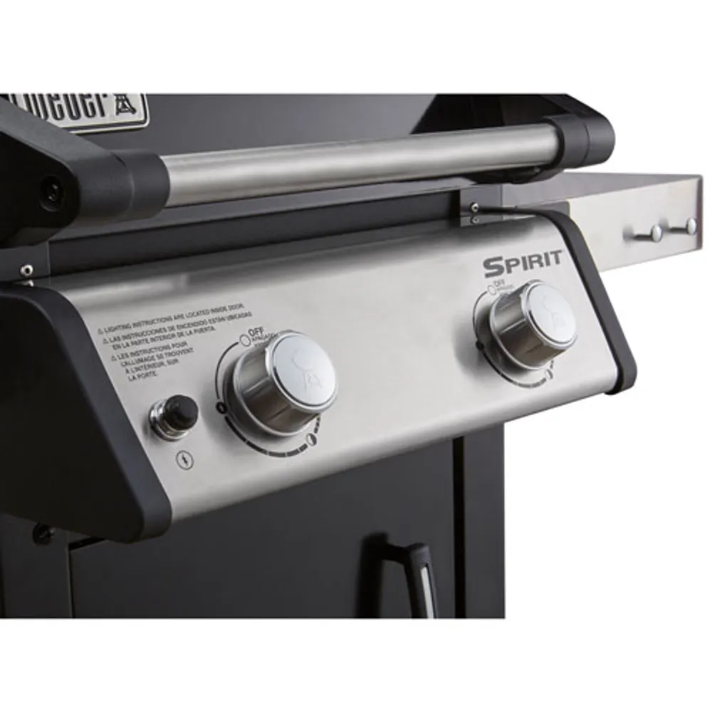 Weber Spirit E-215 26500 BTU Natural Gas BBQ - Black