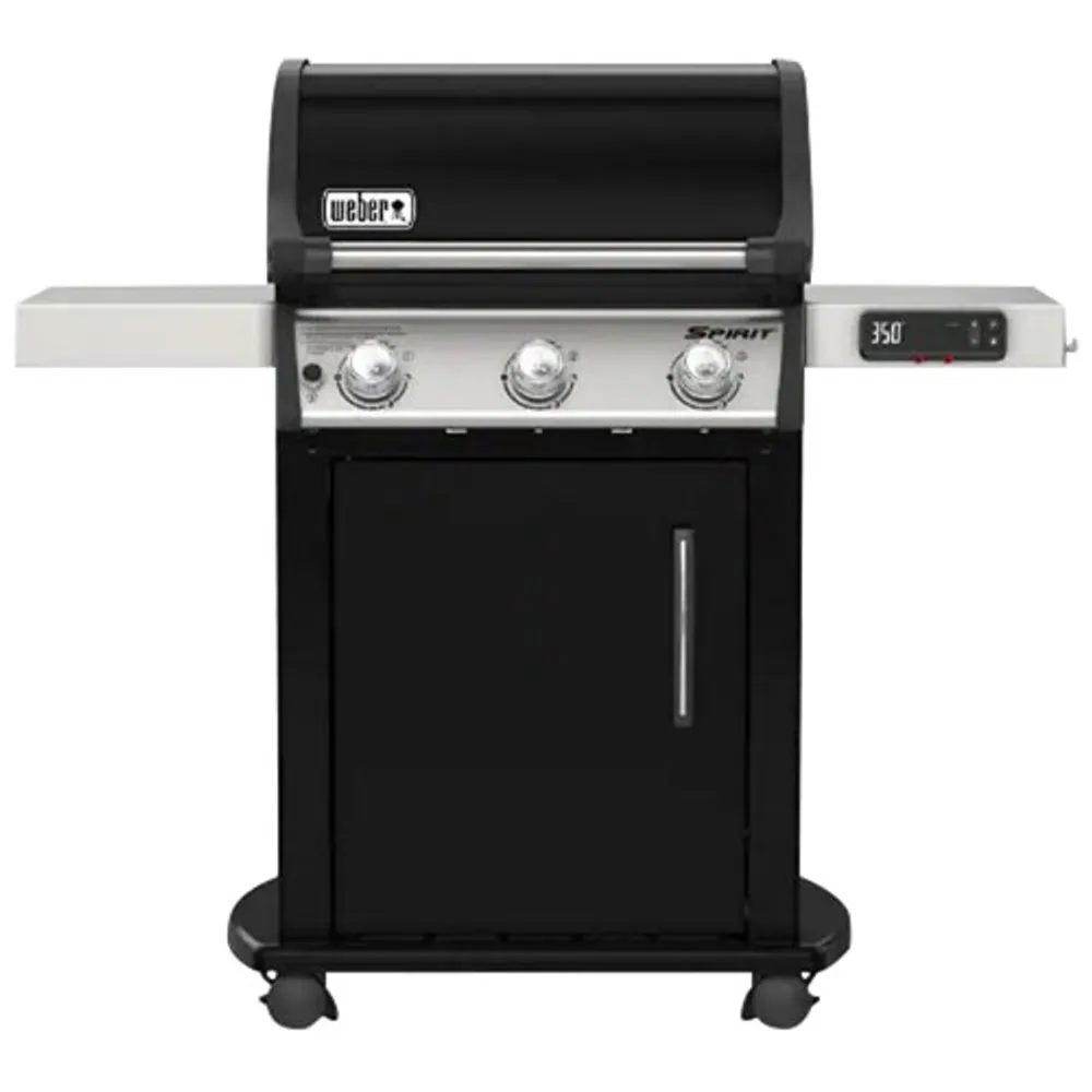 Weber Spirit EX-315 32000 BTU Natural Gas Smart BBQ - Black