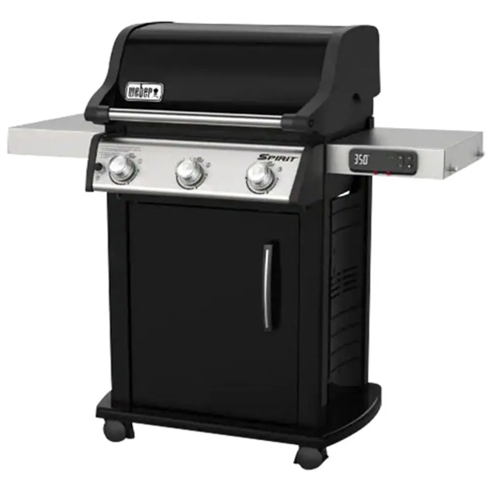 Weber Spirit EX-315 32000 BTU Natural Gas Smart BBQ - Black