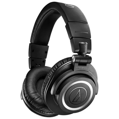 Audio Technica ATH-M50xBT2 Over-Ear Sound Isolating Bluetooth Headphones - Black