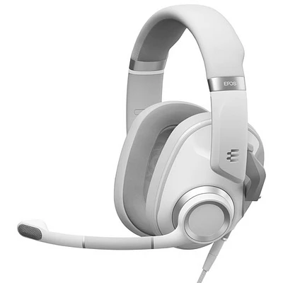 Casque de jeu acoustique fermé H6PRO d'EPOS - Blanc