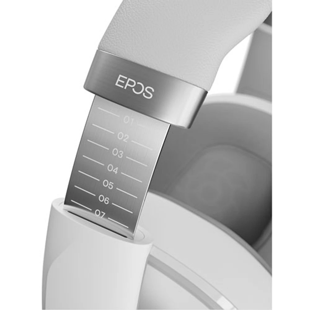 Casque de jeu acoustique fermé H6PRO d'EPOS - Blanc