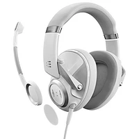 Casque de jeu acoustique fermé H6PRO d'EPOS - Blanc