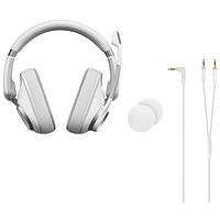Casque de jeu acoustique fermé H6PRO d'EPOS - Blanc