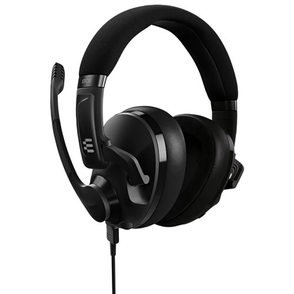 Casque de jeu hybride avec fil/Bluetooth H3 d'EPOS - Noir