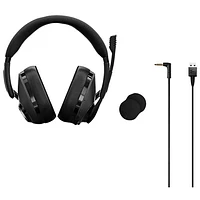Casque de jeu hybride avec fil/Bluetooth H3 d'EPOS - Noir