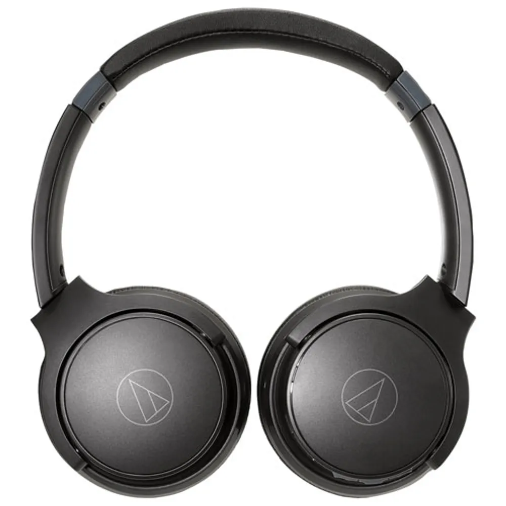 Casque d'écoute à isolation sonore Bluetooth ATH-S220BT d'Audio Technica - Noir