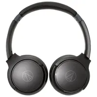 Audio Technica ATH-S220BT On-Ear Sound Isolating Bluetooth Headphones - Black