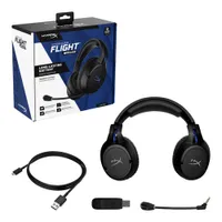 HyperX Cloud Flight Wireless Gaming Headset for PS5/PS4 - Black