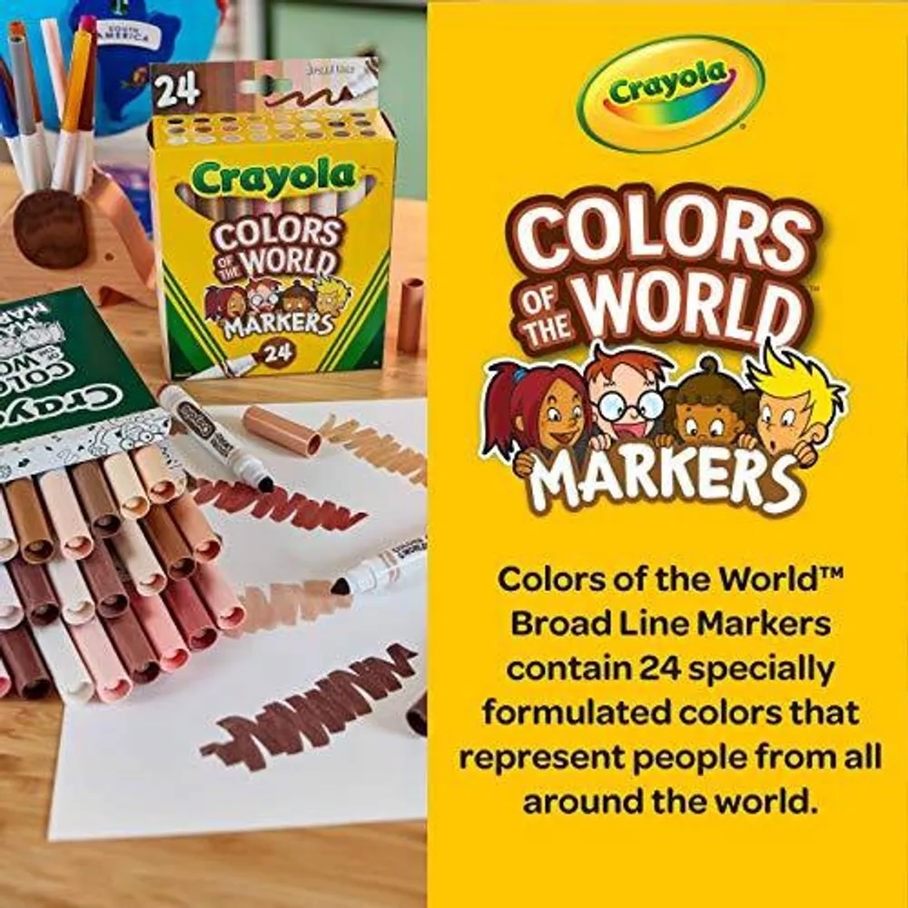 Crayola Create & Colour Super Tips Washable Markers Kit