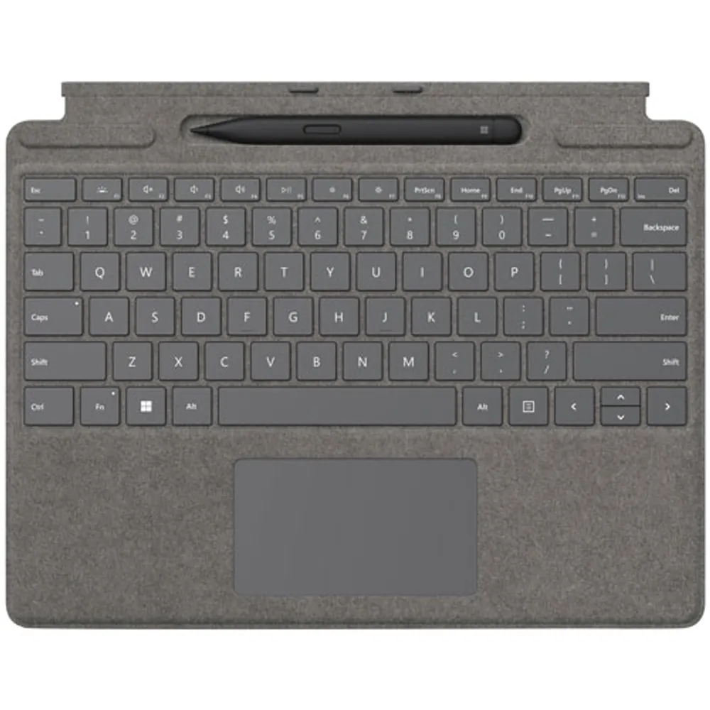 Microsoft Surface Pro Signature Keyboard with Slim Pen 2 - Platinum