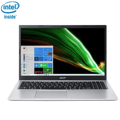 Acer Aspire 1 15.6" Laptop w/ 1 year of Microsoft 365 - Silver (Intel ICD/128GB eMMC/4GB RAM/Win 11 S)
