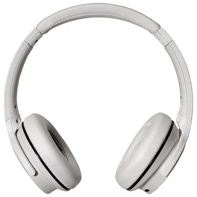 Audio Technica ATH-S220BT On-Ear Sound Isolating Bluetooth Headphones - White