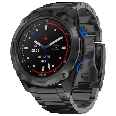 Garmin Descent Mk2i Dive 52mm Bluetooth Diving Smartwatch - Titanium Carbon Grey