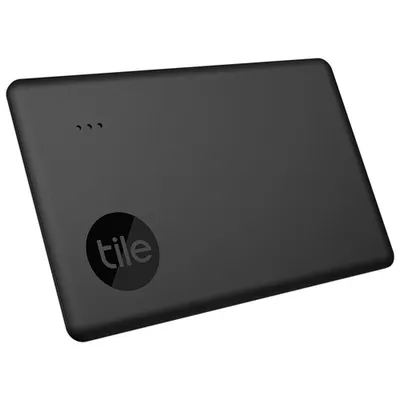 Tile Slim (2021) Bluetooth Item Tracker - Black