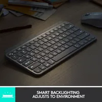 Clavier ergonomique rétroéclairé Bluetooth MX Keys Mini de Logitech