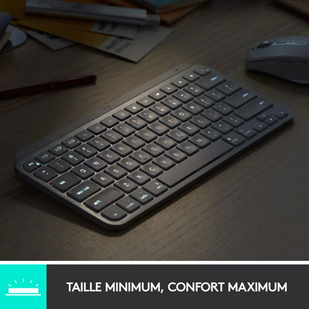 Logitech MX Keys Mini Bluetooth Backlit Ergonomic Keyboard