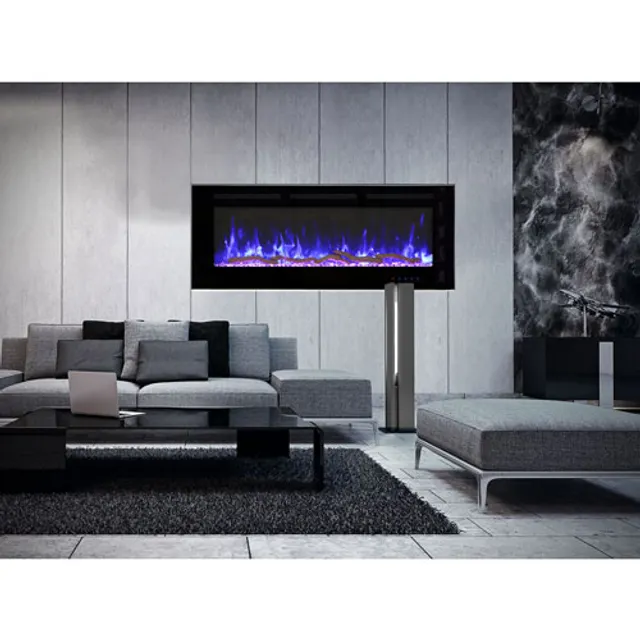 Paramount Stirling 36 Electric Curved Fireplace - 5100 BTU - Black |  Scarborough Town Centre