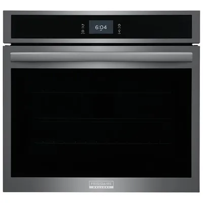 Frigidaire Gallery 30" 5.3 Cu. Ft. Combination Electric Wall Oven (GCWS3067AD) - Black Stainless