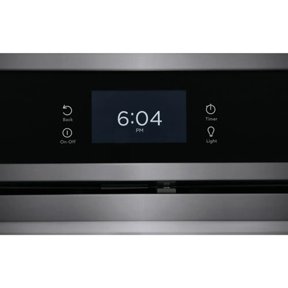 Frigidaire Gallery 30" 5.3 Cu. Ft. Combination Electric Wall Oven (GCWS3067AD) - Black Stainless