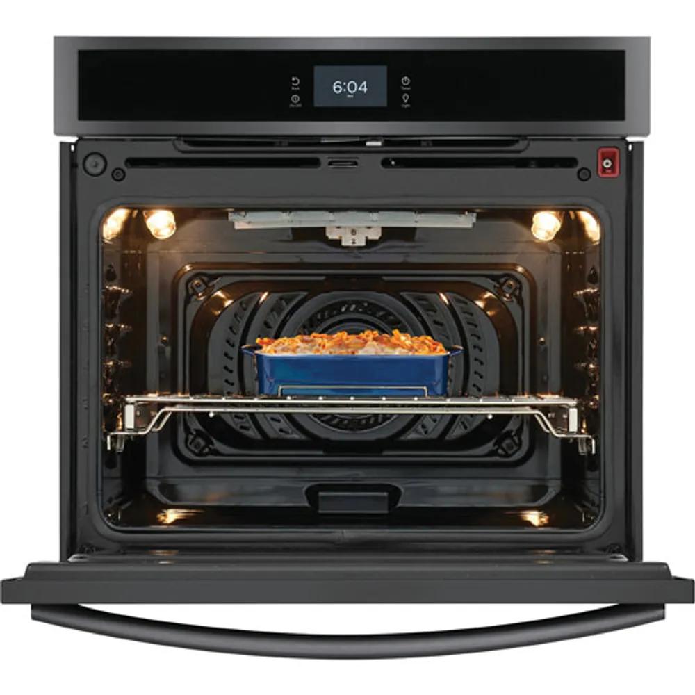 Frigidaire Gallery 30" 5.3 Cu. Ft. Combination Electric Wall Oven (GCWS3067AD) - Black Stainless