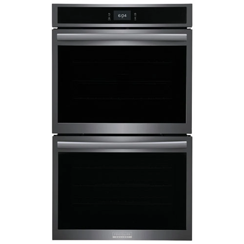 Frigidaire Gallery 30" 10.6 Cu. Ft. Double Electric Wall Oven (GCWD3067AD) - Black Stainless