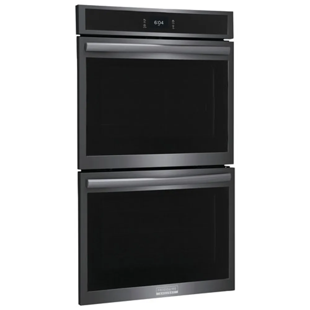 Frigidaire Gallery 30" 10.6 Cu. Ft. Double Electric Wall Oven (GCWD3067AD) - Black Stainless