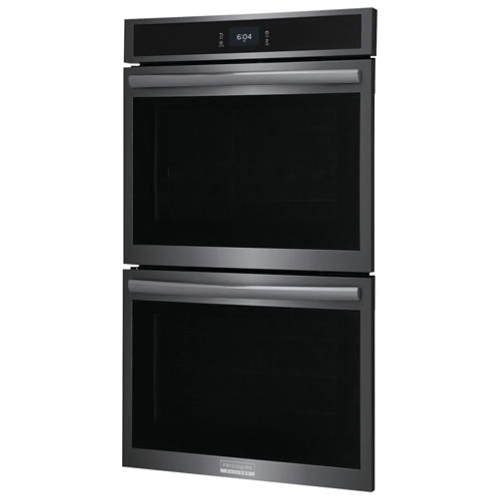 Frigidaire Gallery 30" 10.6 Cu. Ft. Double Electric Wall Oven (GCWD3067AD) - Black Stainless