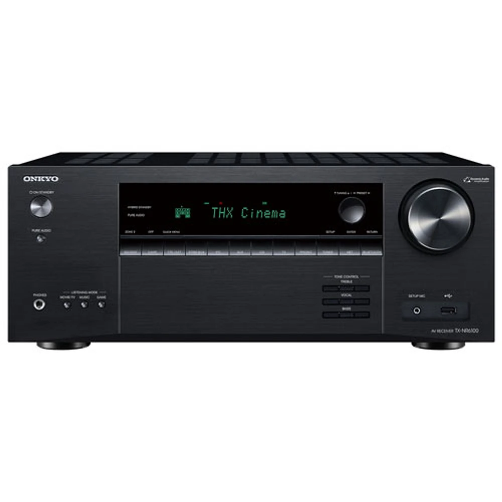 Onkyo TX-NR6100 7.2 Channel 8K Ultra HD Network AV Receiver