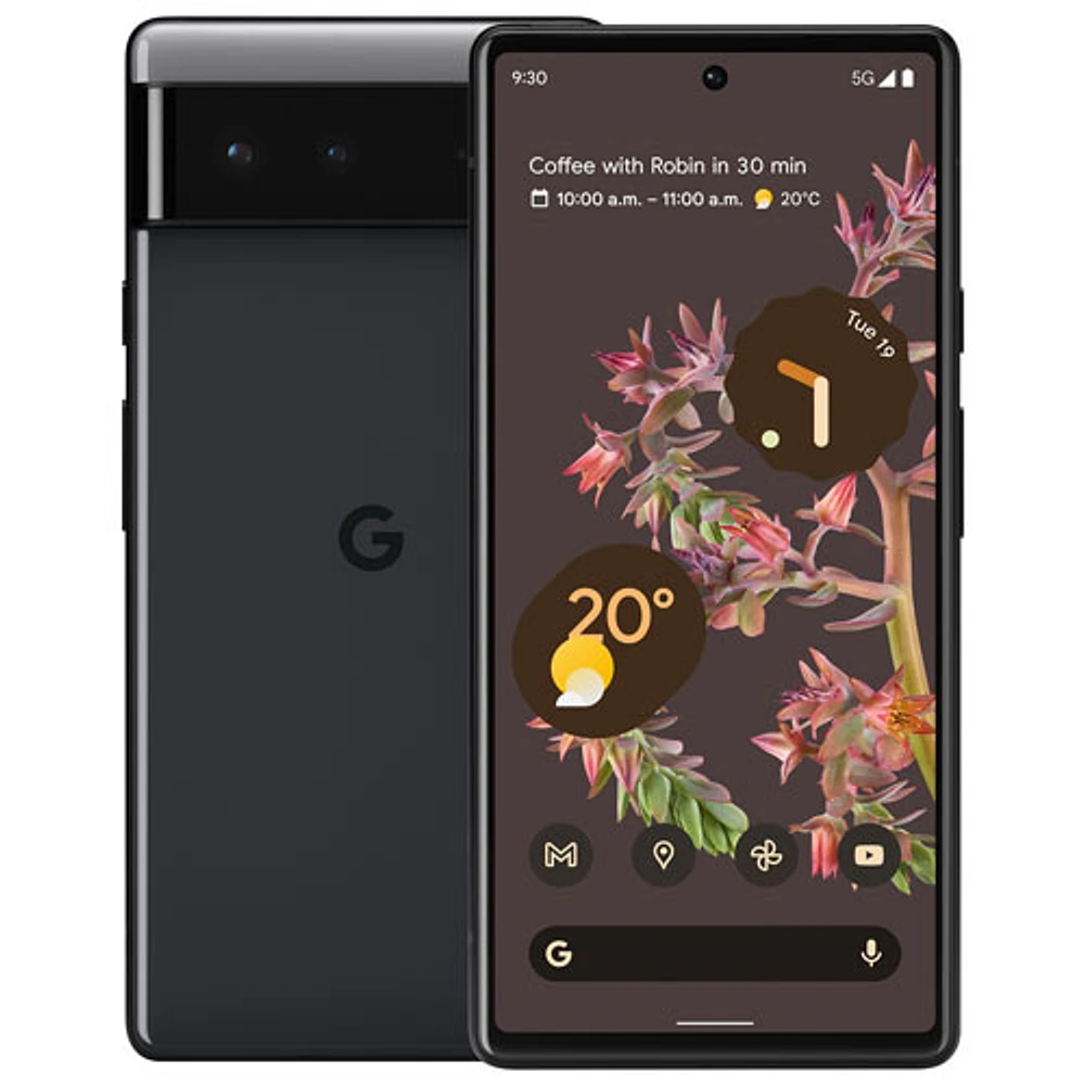 Pixel 6 de 128 Go de Google - Noir orageux - Déverrouillé