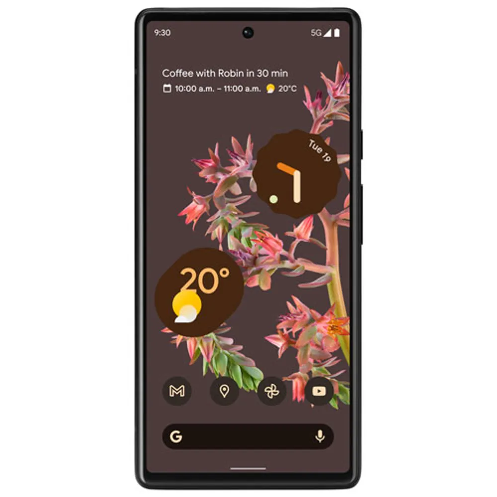 Pixel 6 de 128 Go de Google - Noir orageux - Déverrouillé