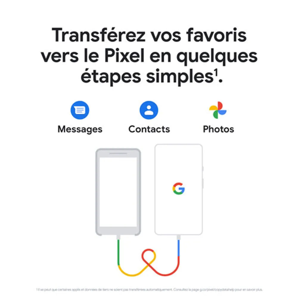 Pixel 6 de 128 Go de Google - Noir orageux - Déverrouillé