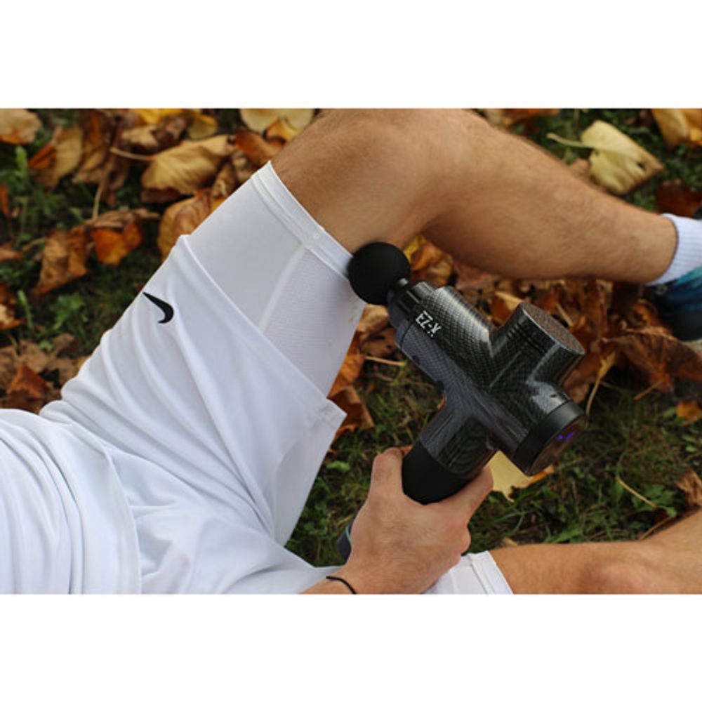 EZ-X Premium Handheld Percussive Massage Device (WT-259) - Carbon Fibre - Only at Best Buy