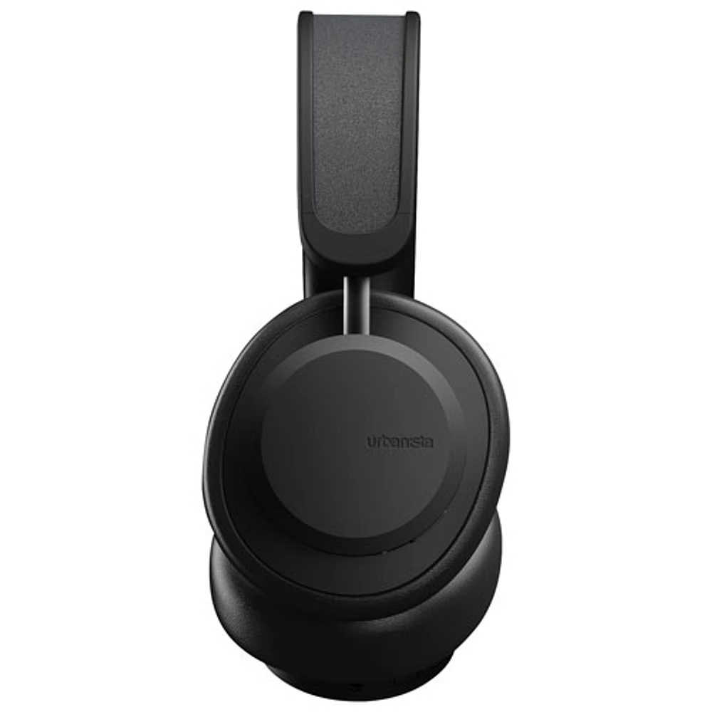 Urbanista Los Angeles Solar-Powered Over-Ear Noise Cancelling Bluetooth Headphones - Midnight Black