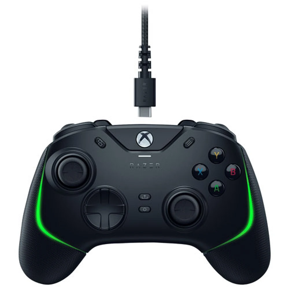 Manette avec fil Wolverine V2 Chroma de Razer pour Xbox Series X/S - Noir