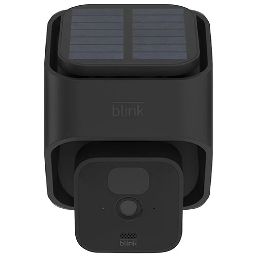 Support à panneau solaire de Blink pour caméra de surveillance extérieure de Blink - Noir