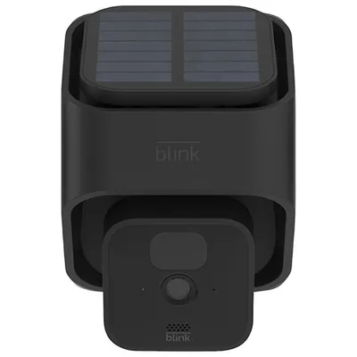 Support à panneau solaire de Blink pour caméra de surveillance extérieure de Blink - Noir