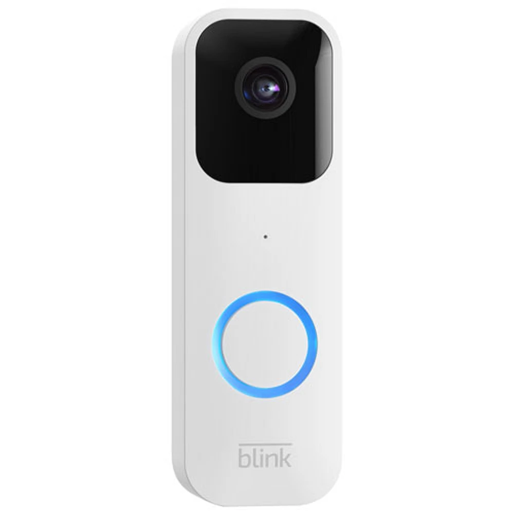 Blink Wired/Wire-Free Video Doorbell - White