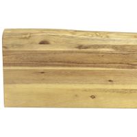 Elements 45" Acacia Wood Mantel / Wall Shelf - Natural