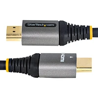 StarTech 2m (6.56 ft.) 8K HDMI 2.1 Cable (HDMM21V2M) - Grey/Black