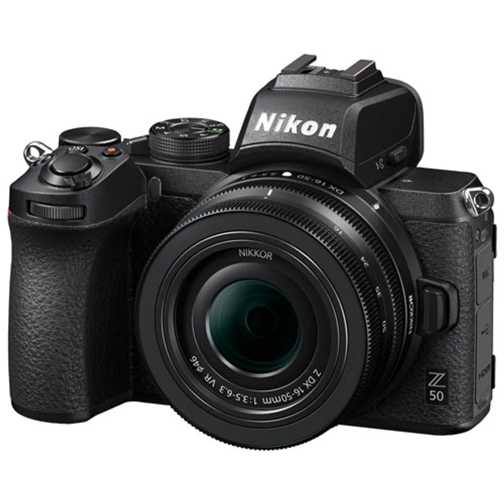 Nikon Z 50 Mirrorless Camera with 16mm-50mm Lens Kit, Extra Battery & SD Card - Only at Best Buy