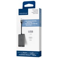 Insignia USB 3.0 to VGA Adapter - Black