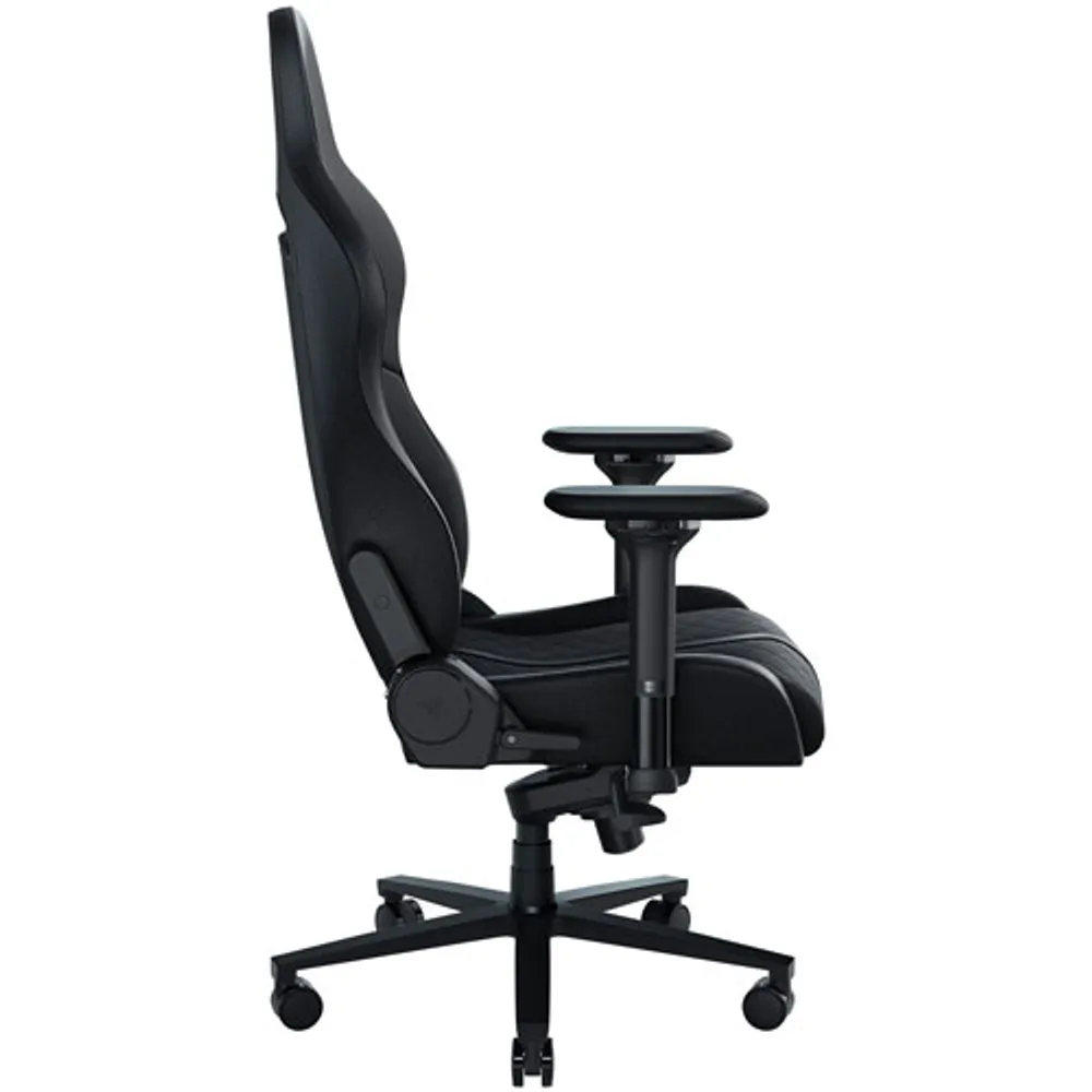 Razer Enki Ergonomic High-Back Faux Leather Gaming Chair - Black