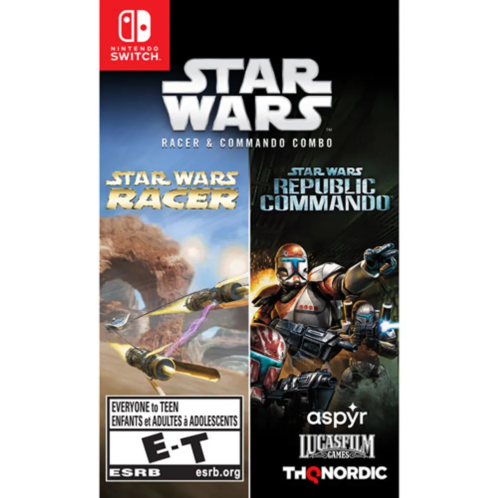 Star Wars Racer and Commando Combo (Switch)