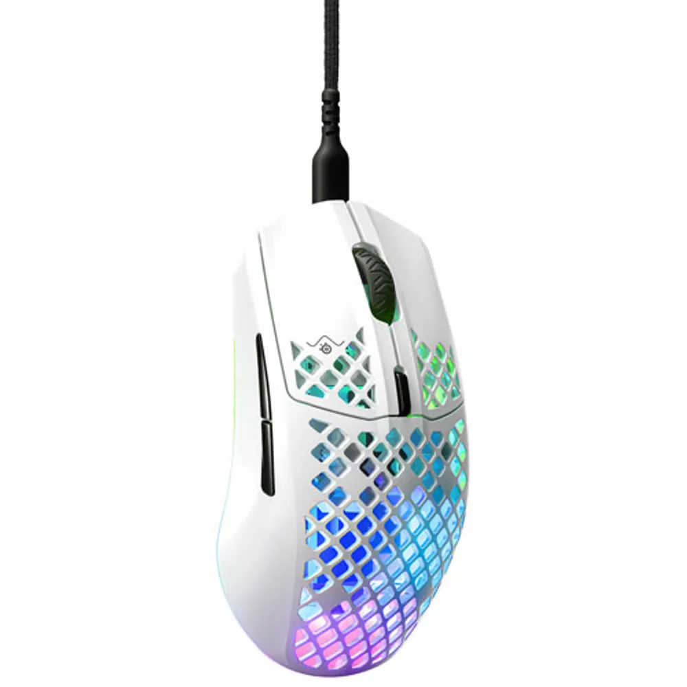 Souris de jeu optique de 8500 ppp Aerox 3 2022 Edition de SteelSeries - Neige