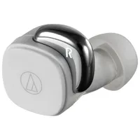 Audio Technica ATH-SQ1TWWH In-Ear Sound Isolating True Wireless Earbuds - White