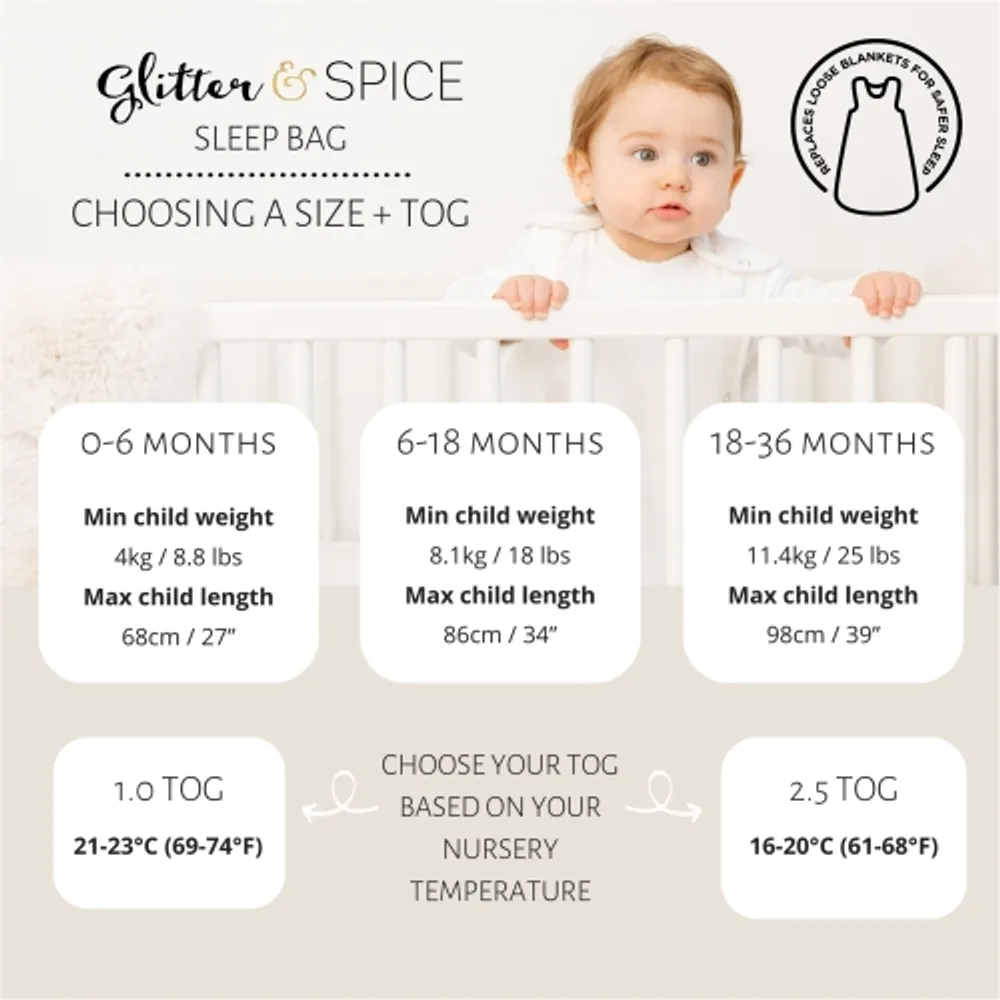 Sleep Suit - 1.0 TOG, Lulujo