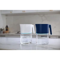 Pichet autonettoyant à filtre UV de 1,9 l (8 tasses) PureVis de LARQ - Blanc granite
